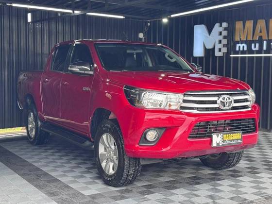 TOYOTA HILUX 2.8 SRV 4X4 CD 16V DIESEL 4P AUTOMÁTICO TOYOTA HILUX 2.8 SRV 4X4 CD 16V DIESEL 4P AUTOMÁTICO